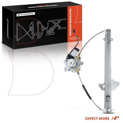 A-Premium Rear Passenger Side Power Window Regulator with Motor (2-Pin) - style: Rear Passenger Side (RH)