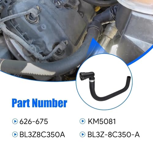 BL3Z-8C350-A Engine Coolant Reservoir Hose Lower Radiator Tube - size: BL3Z-8C350-A (Single)