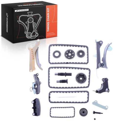 A-Premium 17PCS Engine Timing Chain Kit W/Tensioner & Guide 4.0L 6Cyl SOHC
