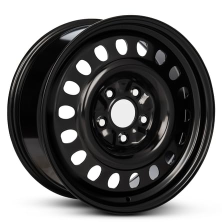 New OEM Replacement Wheel for 2012-2022 Jeep Grand Cherokee 18x8 inch Steel Rim Painted Black Fit 265/60R18 - size: 2012-2022 Grand Cherokee - 18x8