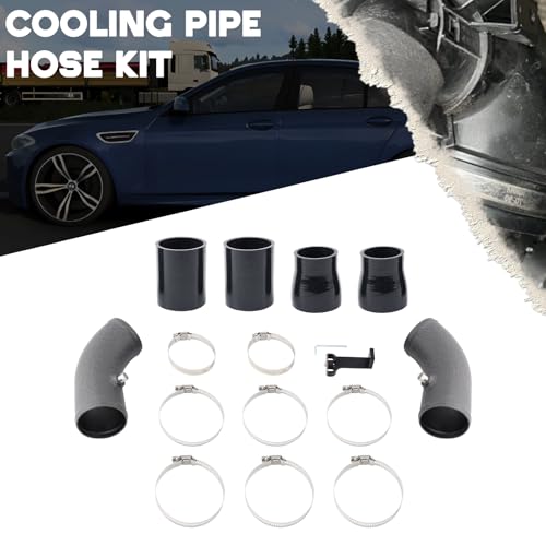 Intake Turbo Charge Pipe Compatible With 2013-2018 BMW M5/M6 F10 F06 F12 F13 S63 V8 4.4L Turbocharged