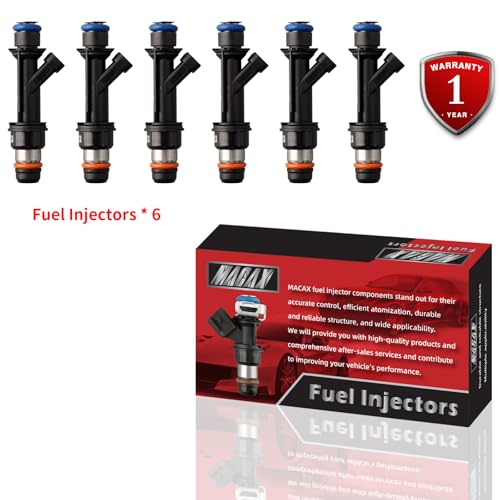 Set of 6 Fuel Injectors 12569573 FJ319 832-11178 Replacement - size: FJ319