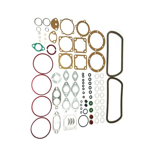 Engine Valve Cover Gasket Set Complete Set with Grommets for 1989-1993 Dodge W350 for 1989-1993 Dodge W250 for Dodge D350 for Dodge D250 for Dodge Ram 2500 5.9L H4 FS21132C