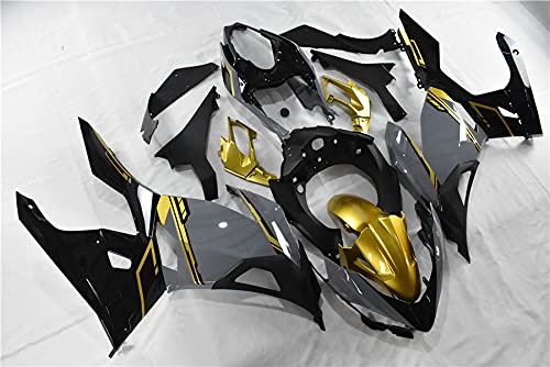 US STOCK Gold Gray Fairing Fit for Kawasaki 2018-2023 Ninja 400 EX400 - color: 012 Gold Gray