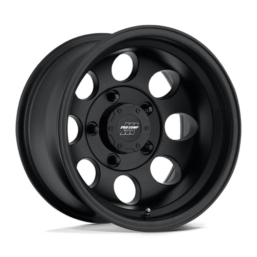 Pro Comp Alloys PXA69 16X8 8X6.5 F-BLK 0MM - PXA7069-6882 - color: FLAT BLACK, size: 16X8,8X6.5,0mm