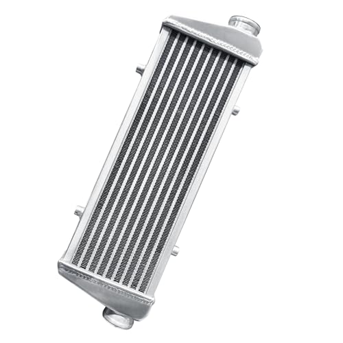 Universal Intercooler 23''x8''x2.7" Front Mount Intercooler 2.2'' Inlet and Outlet Aluminum Turbo Intercooler Direct Replacement for Any Turbo Charger system - size: 23''x8''x2.7" 2.2''