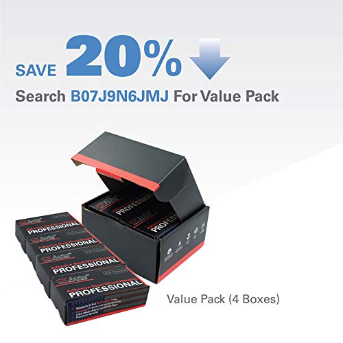 CKAuto 4 Boxes, 288Pcs, 1oz, Black, Adhesive Stick on Wheel Weights, EasyPeel Tape, 72 oz/Box, US Quality - color: Black, size: 4 Standard Boxes (288 pieces)