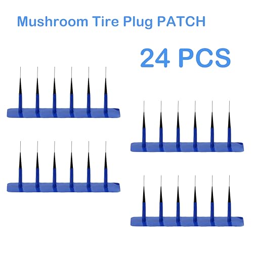 TP-112W Combination Repair Unit, Tire Repair Patch Plug 1/2" x 3 1/8" Wrapped stem 24 pcs