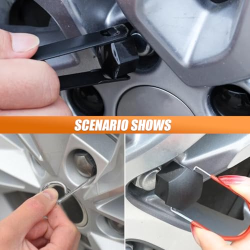 3PCS 3 Type Car Wheel Lug Cap Removal Tool/Puller Set