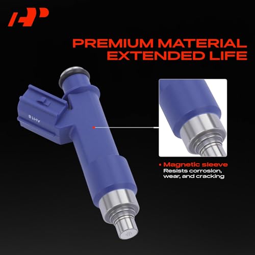 A-Premium Fuel Injectors 4 Pcs Compatible with Toyota, Pontiac