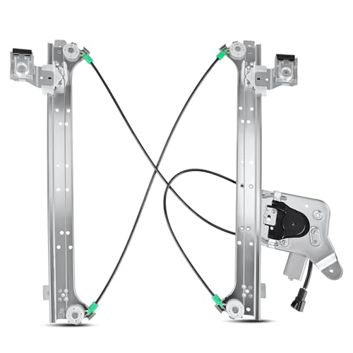 YHTAUTO Rear Passenger Side Power Window Regulator w/Motor for Chevy, GMC - size: Rear Passenger Side