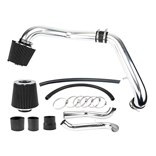 KAX 2.75" High-Flow Cold Air Intake Kit for 1996-2000 Civic CX/DX/LX, Black - color: Black, size: 1996-2000 Honda Civic 1.6L