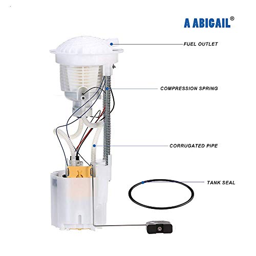 Fuel Pump Replacement for DODGE RAM 1500 2004 2005 2006 3.7L 4.7L 5.7L (Short Bed w/26 Gal. Tank) compatible with E7186M