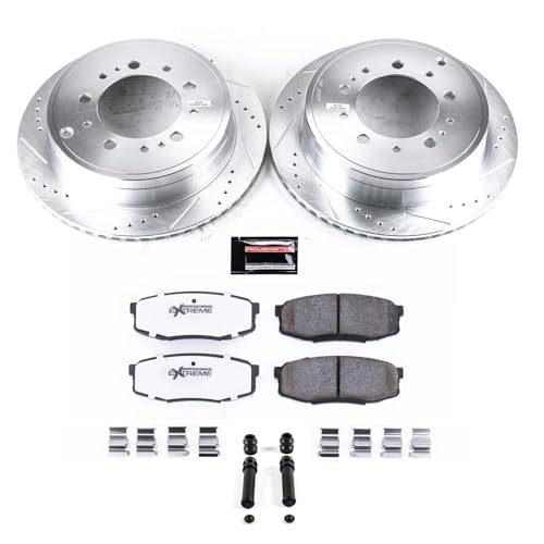 PowerStop Z36 Truck & Tow Brake Pad & Rotor Kit Rear K3073-36