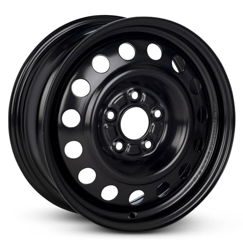 For 2008-2012 Honda Accord 16 Inch Painted Black Rim - OE Direct Replacement - Road Ready Car Wheel