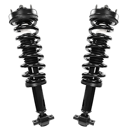 Detroit Axle - 4WD Front & Rear 6pc Suspension Kit for 2014 Ford F-150 - size: 6AQS50071/Shock Kit