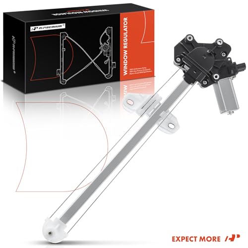 A-Premium Rear Passenger Side Power Window Regulator with Motor (2-Pin) - style: Rear Passenger Side