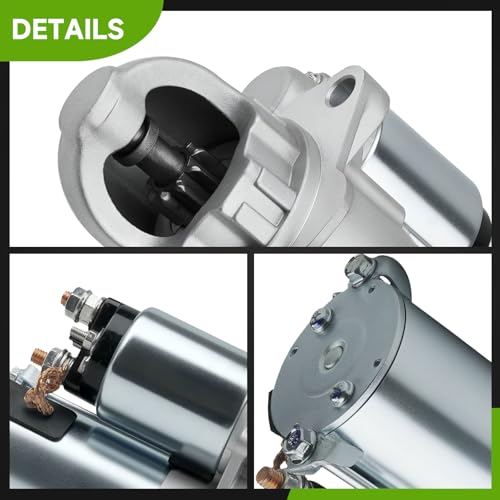 New Starter Compatible with 2002-2005 Chevrolet Cavalier 2.2L, 2004-2007 Malibu, Cobalt 2005-2007 2.0L 2.2L 2.4L, 2003-2007 Saturn Ion Vue, Compatible with Pontiac Sunfire Grand Am 336-1933A SDR0277
