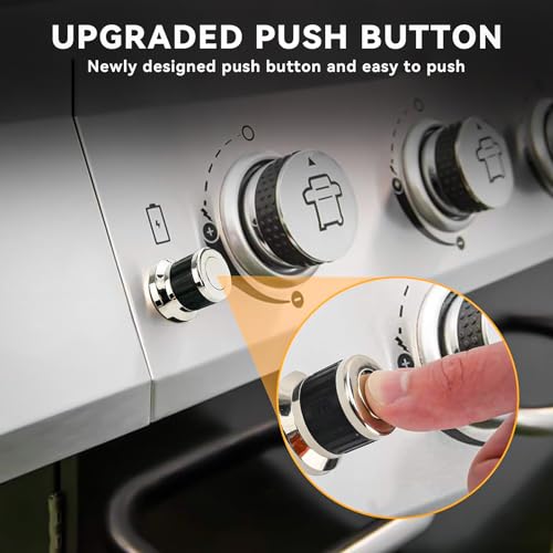 onlyfire 3 Outlets Universal Spark Generator AA Battery Push Button - size: 3 Outlet