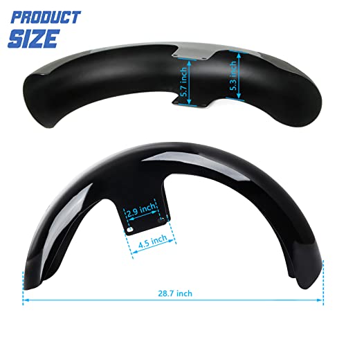 21 inch Front Fender Wheels Wrap Front Fender for Harley Touring