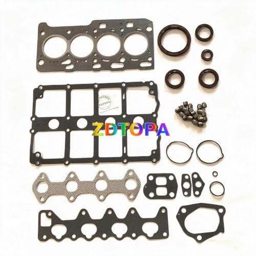 4A30 4A30T Full Cylinder Head Gasket Set Kit MD974193 Compatible for Mitsubishi Pajero MINI 700 Turbo DOHC 4A30T Application Engine Parts