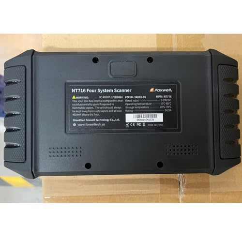 FOXWELL NT716 Bidirectional OBD2 Scanner 4-System Code Reader for Mechanics