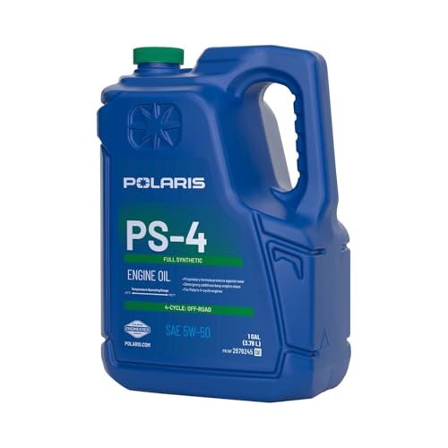 Polaris PS-4 Full Synthetic 5W-50 All-Season Engine Oil - size: 1 Gallon