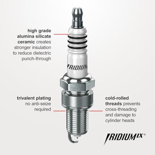 16 pc NGK Iridium IX Spark Plugs compatible with Ram 1500 5.7L V8 2011-2024
