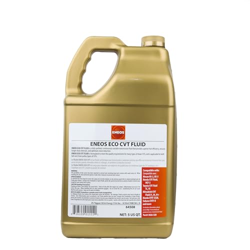 ENEOS ECO CVT Fully Synthetic Transmission Fluid, 4x5 Qt