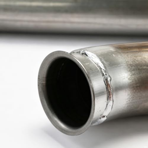 Stainless Steel Exhaust Pipes for 2014-2018 Ram 1500 3.0L 3" Powerstroke Diesel - size: for 2014-2018 Ram 1500