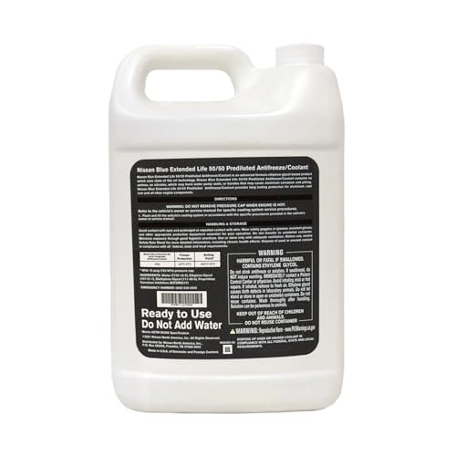 Nissan Genuine Fluid 999MP-L25500P Blue Long Life Antifreeze/Coolant - 3 Gallons