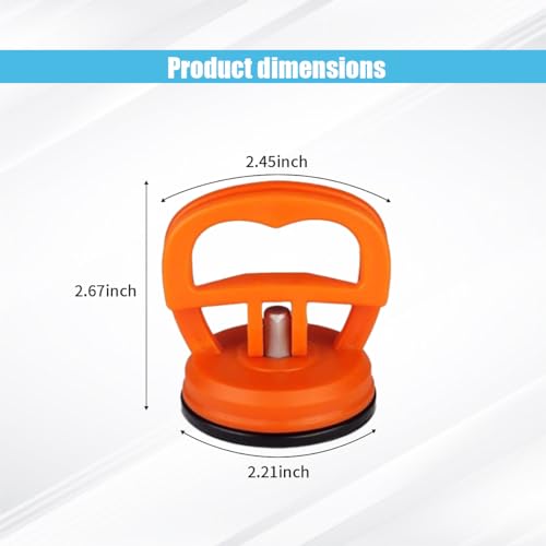 JOYCOURT 2PCS Car Dent Puller Kit Handle Lifter, Dent Puller Remover Tool - color: Orange