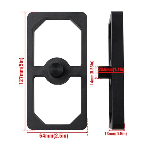 0.5 Inch Universal Billet Aluminum Leaf Spring Lowering Block Kit - size: 0.5 Inch