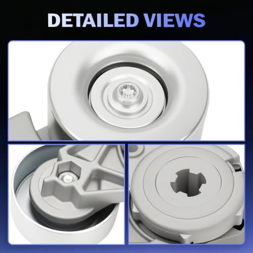 IRONTEK 38413 Belt Tensioner Pulley Assembly fit for Mitsubishi (2006-2012 Eclipse/ 2004-2012 Galant/ 2008 L200/ 2003-2006 Lancer/Outlander) #39098 89667 49446 MD367192 - size: MD367192