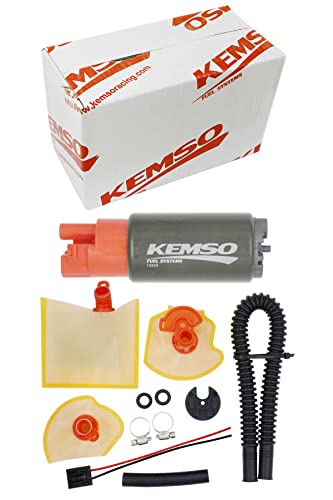 KEMSO 340LPH High Performance Fuel Pump for Subaru/Honda Vehicles, Replaces AEM 50-1215 - size: 13825