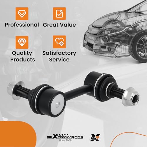 maXpeedingrods Front Rear Sway Bar Link for Chevy Corvette 1997-2017 - size: 1PC