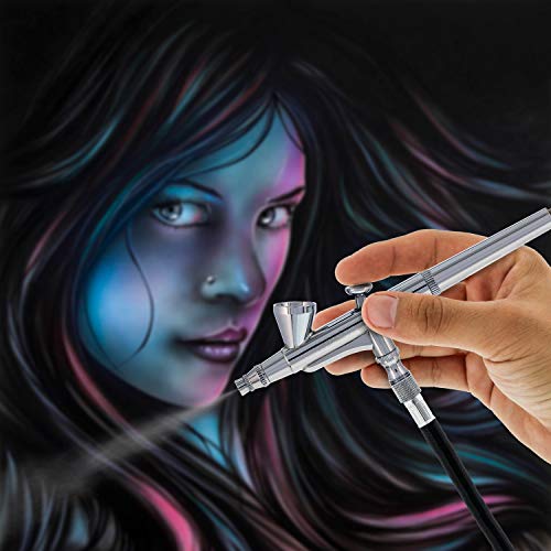 Master Airbrush Model G34 Multi-Purpose Dual-Action Gravity Feed Airbrush