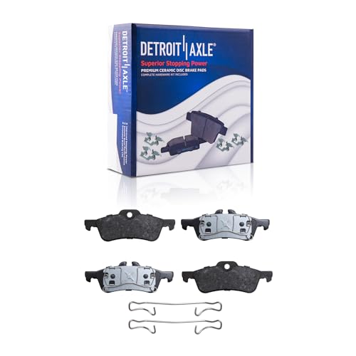 Detroit Axle - 4-Lug Wheel Models Brake Kit for 2002-2006 Mini Cooper - size: 8PR1300283/kit