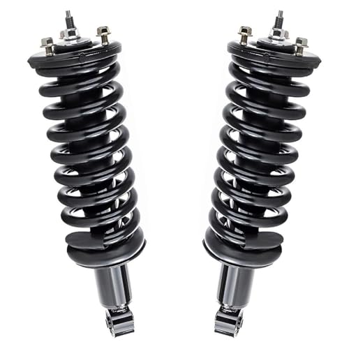Detroit Axle - 4.0L 4WD Struts Shocks Sway Links for 2005-2019 Frontier - size: 6AQS47261/Shock Kit