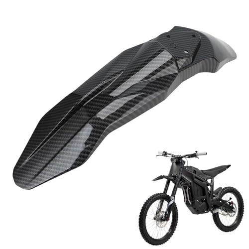 CHANGCHENG Motorcycle Front Fender Mudguard for Talaria Yozma In10 - color: Carbon Fiber Pattern