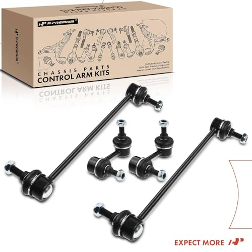 A-Premium Front & Rear Sway Bar Link Stabilizer Bar End Link Kit