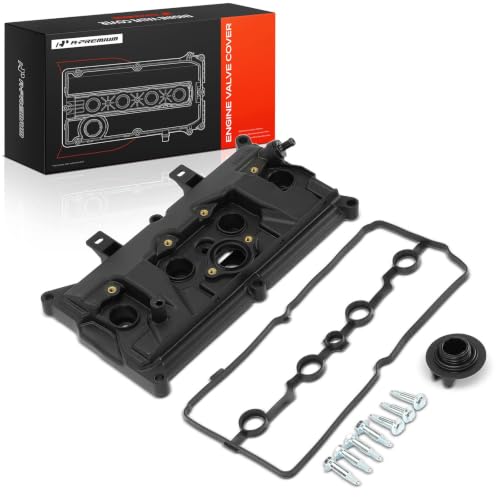 A-Premium Engine Valve Cover with Bolt, Gasket & Cap Compatible with Nissan Sentra 2013-2019 1.8L