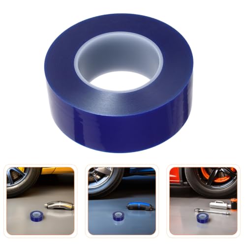 ibasenice Blue PE Wheel Rim Protector Tape Roll - size: 2000.00X3.00X0.10CM