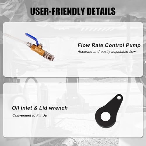 SGT 3L Transmission Fluid Pump Set, ATF Filler Pump with 15 Adapter