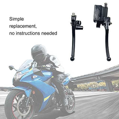 1" 25mm Right Brake Master Cylinder Replacement for Honda Shadow - color: Black