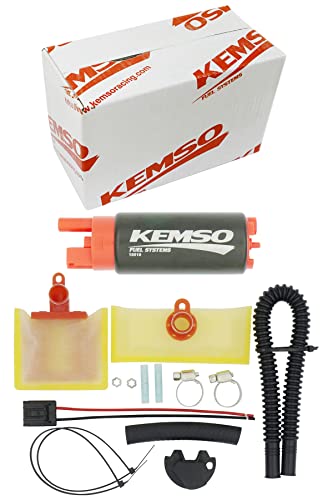 KEMSO 340LPH High Performance Fuel Pump, Replaces Walbro 255LPH GSS342, Upgrades for E8229 E2068 E8213 EFP382A