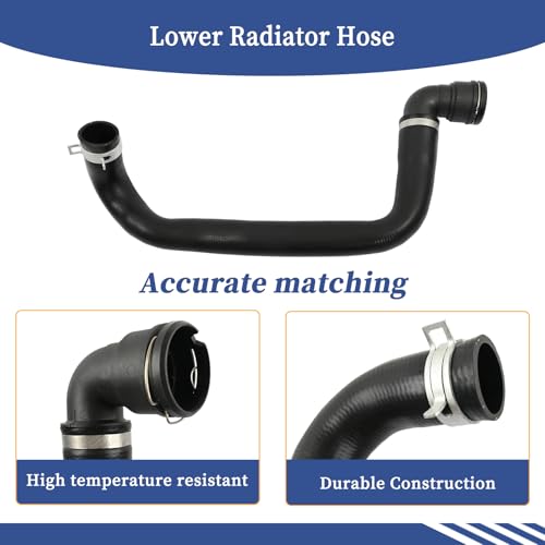 9L3Z8286C Lower Radiator Hose Fit for Ford Expedition 2009-2014 V8 5.4L / F-150 2009-2010 V8 5.4L/ Lincoln Navigator 2009-2014 V8 5.4L ||Lower Side Radiator Coolant Hose - style: Lower Side