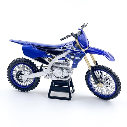 Dirt Bike Model, 1/12 Scale YZ450F DieCast Motorcycle Model,Motocross Motorbike with Realistic Details, Alloy Body, Display Gift for Enthusiasts