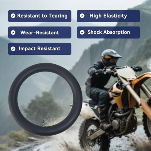 2-Pack 100/90-19 (3.75/4.10-19) TR4 Heavy Duty Dirt Bike Tube
