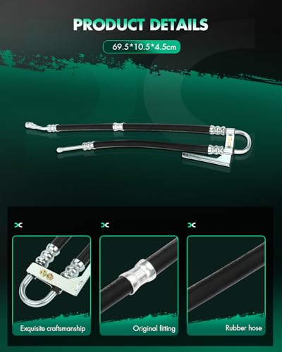 SCITOO Power Steering Pressure Hose for Mercedes-Benz ML350 R350